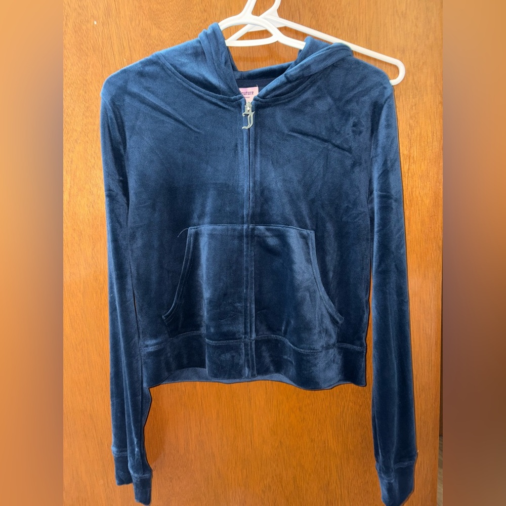 Juicy Couture Deep Blue Velour tracksuit